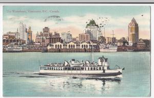 Canada; The Waterfront, Vancouver, BC PPC, 1947 PMK by Coast Publishing Co 