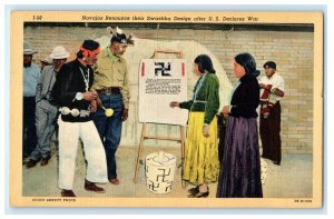 c1940's Navajo Renounce Swastika Nazi Symbol Native American Indian WW2 ...