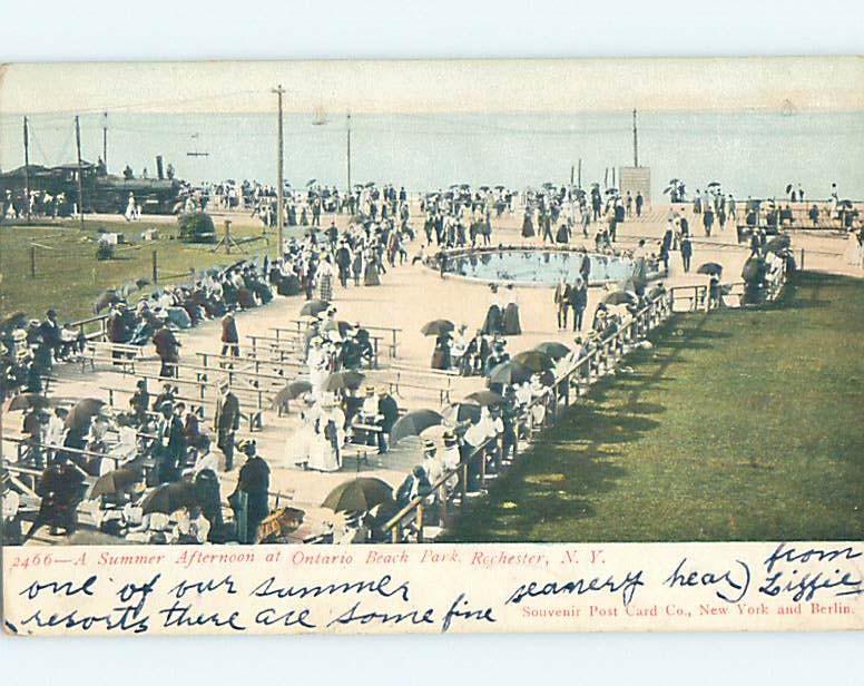 Pre-1907 PARK SCENE Rochester New York NY hp9688