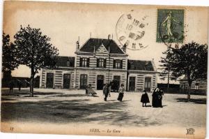 CPA SÉES - La Gare (195362)