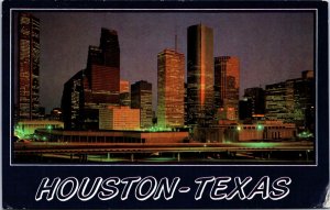 USA Houston Texas Chrome Postcard 09.81