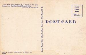 Twin Bluff along Highway 61 WI, Wisconsin