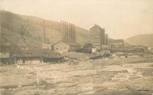 C-1910 Austin Pennsylvania Paper Mill Factory Industry RPPC real photo