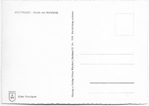 Stuttgart, Germany. Partie am Marktplatz.  Unused