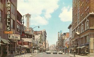 Postcard Virginia Norfolk North Granby Street autos Rowe Colorpicture 23-6815