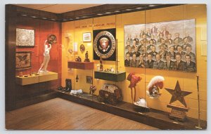 L B J Library~Austin TX~Exhibit Of Gifts From American People~Tetricolor~Vtg PC