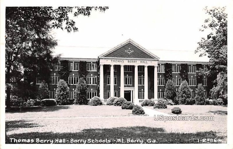 Thomas Berry Hall - Mount Berry, Georgia GA