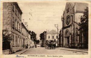 CPA MOURMELON-le-GRAND Rue du Marechal Joffre (490895)