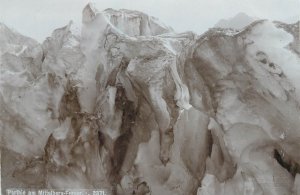 Austrian Alps mountaineering Mittelberg-Ferner glacier photo Fritz Gratl 1900s