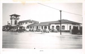 J57/ Meridian Mississippi RPPC Postcard c1950s Union Railroad Depot 50