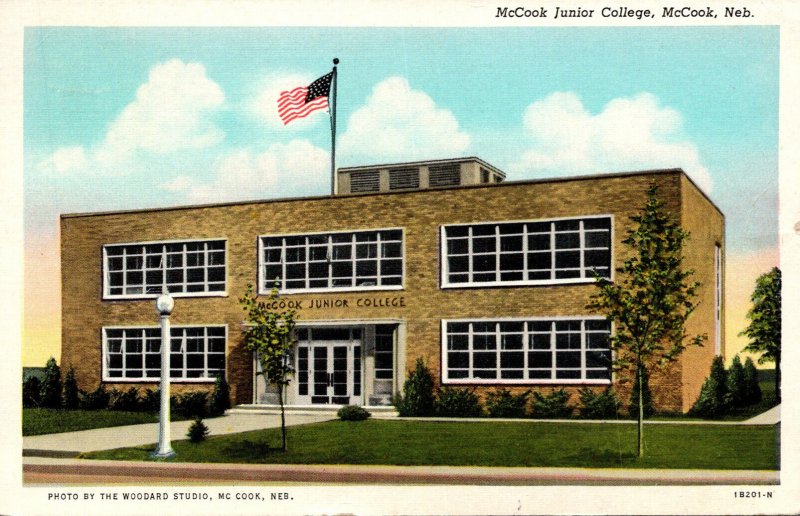 Nebraska McCook Junior College 1947 Curteich