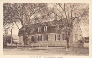 Travis House Williamsburg Virginia Albertype