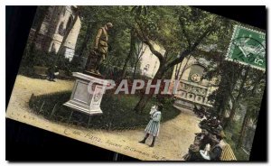 Postcard Old Square Paris St German