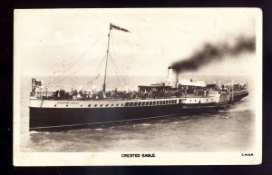 f2473 - General Steam Paddle Steamer - Created Eagle - postcard