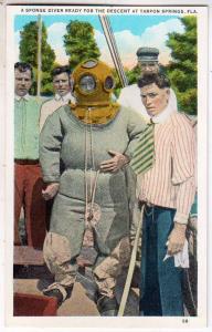 Sponge Diver, Tarpon Springs Fl