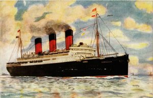 CPA AK R.M.S. Berengaria - Cunard Line - Ships (774989)