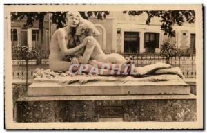 Old Postcard Marmande Spring of Life