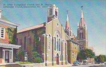 Pennsylvania Shenandoah St Johns Evangelical Church