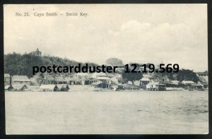 h2651 - CUBA Cayo Smith Postcard 1910s Smith Key
