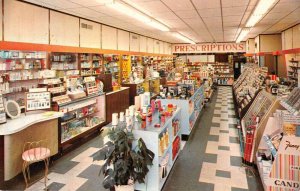 Lambertville New Jersey Bear Apothecary Shoppe Drug Store Postcard AA13805