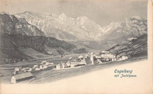 Switzerland Engelberg mit Juchlipass vintage postcard B911