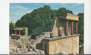 BF25096 knossos north entrance  greece  front/back image