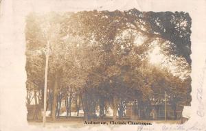 Clarinda Iowa Chautauqua Auditorium Real Photo Antique Postcard J49646