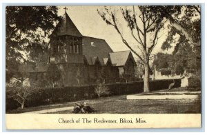 1910 Church The Redeemer Exterior Chapel Biloxi Mississippi MS Vintage Postcard