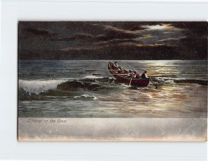 Postcard Lifeboat on the Crest