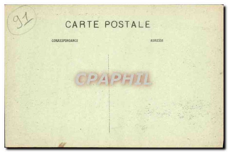 Old Postcard Courances Chateau