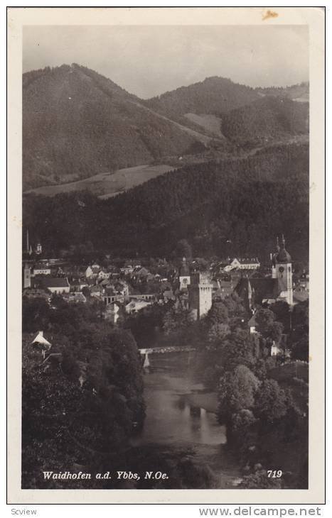 RP, General View, Waidhofen a. d. Ybbs, Lower Austria, Austria, 1920-1940s