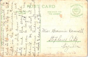 1910s Stonewall Jackson Headquarters Winchester Virginia Postcard