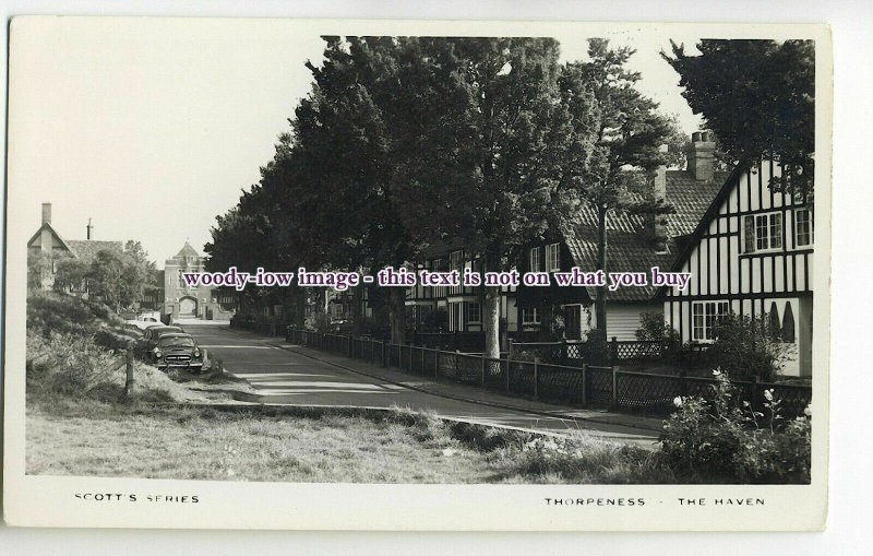 aj0097 - The Haven , Thorpness , Suffolk - postcard