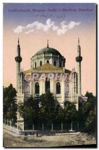 Postcard Old Constantinople Mosque has Vatide Ak Geral