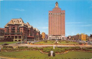 Atlantic City New Jersey 1950s Postcard Claridge Hotel Colony Motel