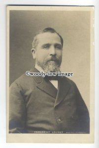 su2778 - French President - Emile Loubet - Pre 1903 undivided back postcard