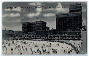 1940 Chalfonte Haddon Hall Hotel Exterior Atlantic City New Jersey NJ Postcard