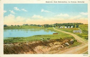 Vintage Postcard; Reservior, State Reformatory Prison La Grange KY Oldham County