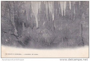 Virginia Luray The Organ In Cathedral Caverns Of Luray 1910