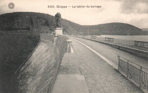 Le tablier du Barrage,Gileppe,Belgium BIN