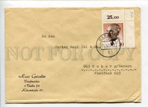 421940 GERMANY BERLIN 1975 year Coburg ADVERTISING real posted COVER