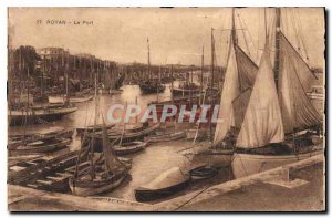 Postcard Old Port Royan