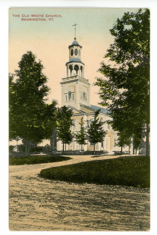 VT - Bennington. The Old White Church