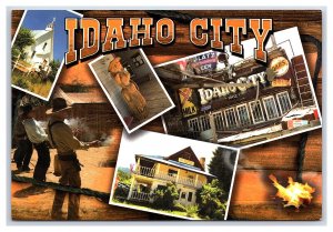Idaho City Idaho Continental Multi View Postcard