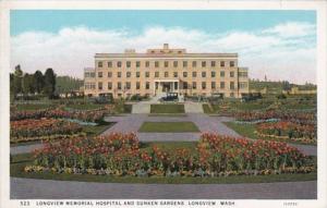 Washington Longview Memorial Hospital and Sunken Gardens Curteich