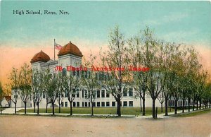 NV, Reno, Nevada, High School Building, Exterior View