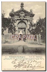 Old Postcard Villeneuve Avignon Porte des Chartreux Elevee the seventeenth ce...