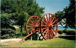 Michigan Travers City Clinch Park Logging Wheels