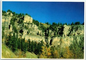 Postcard - Spearfish Canyon - South Dakota