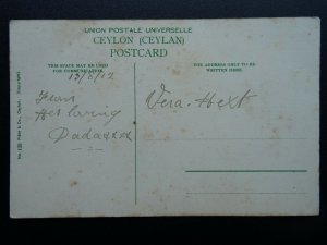 Ceylon / Sri Lanka KANDYAN CHIEFS c1912 Postcard by Plate & Co. Ceylon